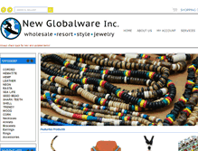 Tablet Screenshot of newglobalware.com